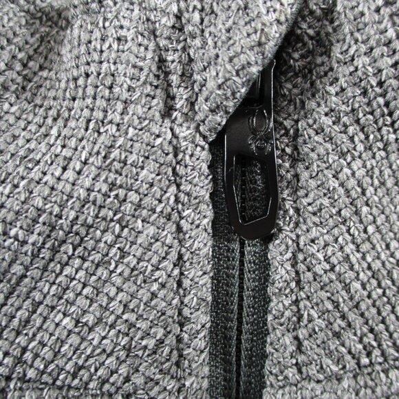 Spyder Sweater Mens Small Gray Boundless Half Zip Pullover Outdoors Fleece Hike - Picture 5 of 16